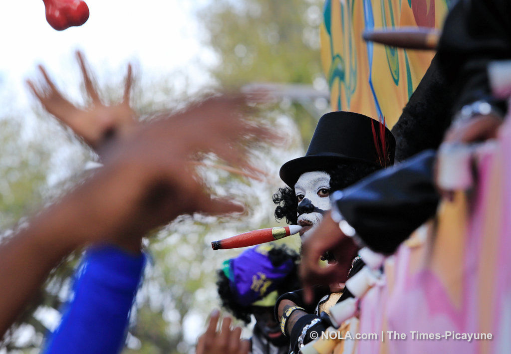 Zulu hits the parade route on Mardi Gras: See photos